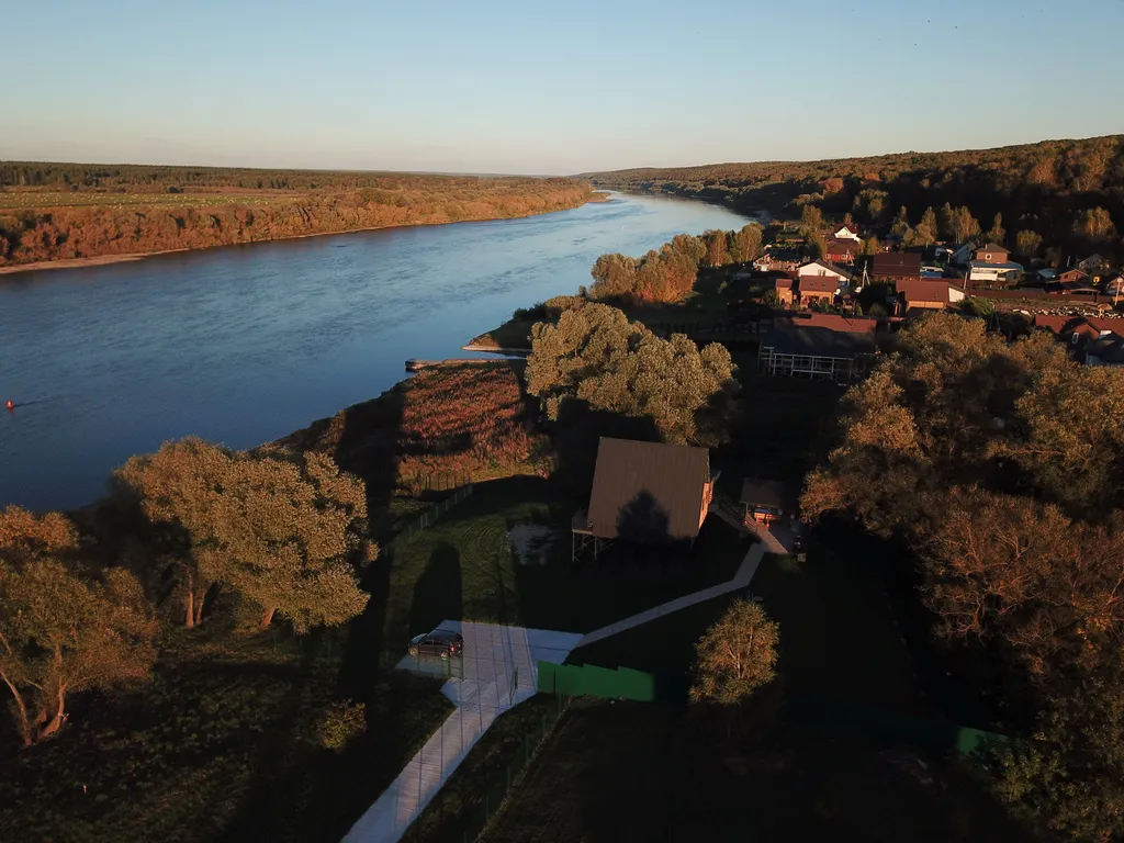 A-Frame в Подмосковье на берегу Оки