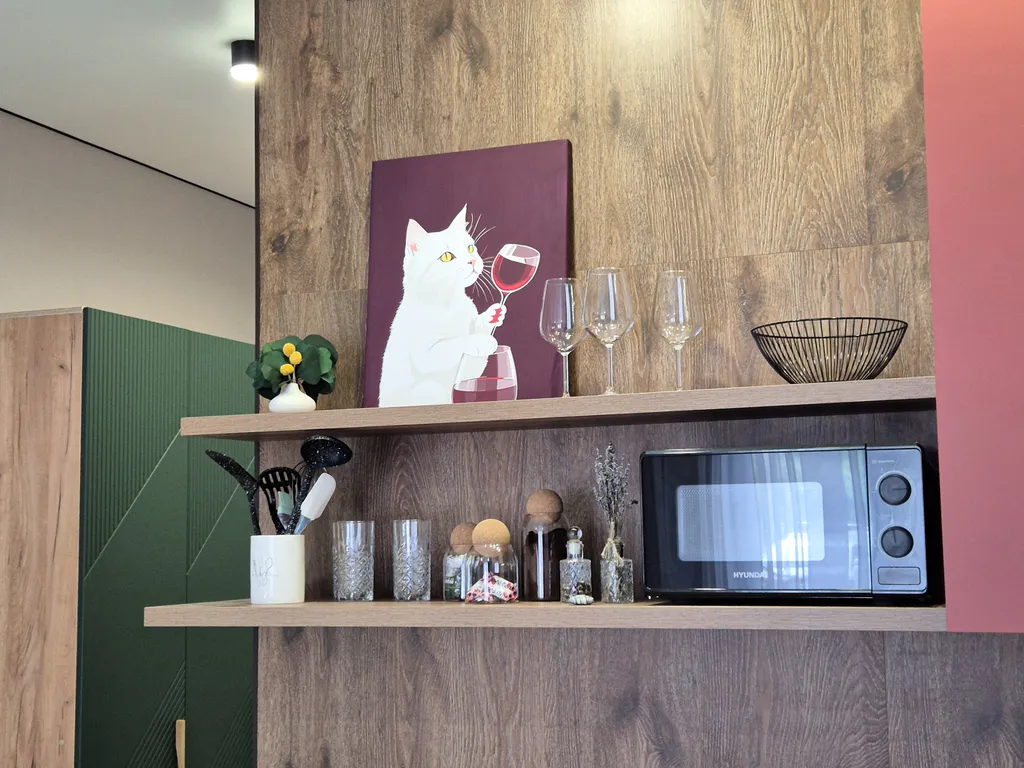 Летняя студия с дизайнерским ремонтом