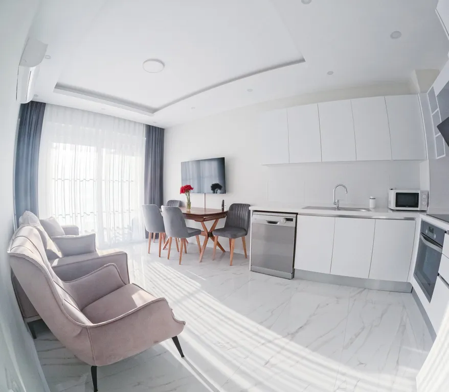 Новая квартира 1+1 в лучшем комплексе Кемера