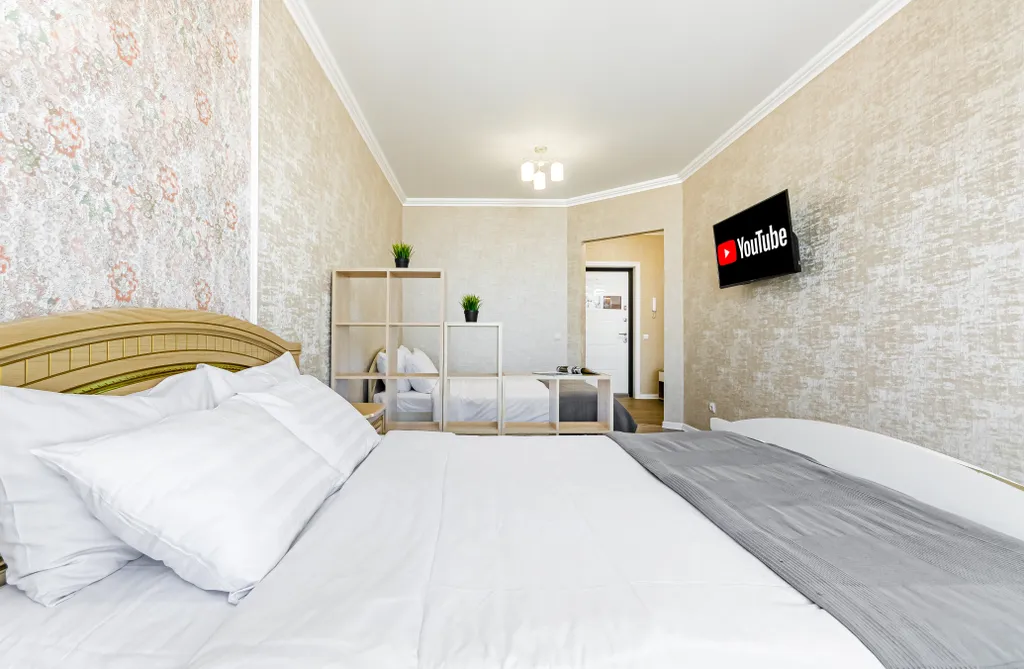 Квартира Квартира Центр Краснодара, 22 этаж, smart tv — Краснодар