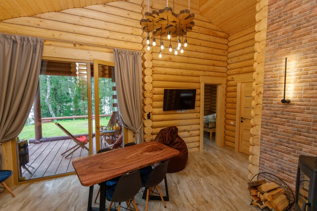 Коттедж Дом на берегу озера — аренда посуточно в Петрозаводск