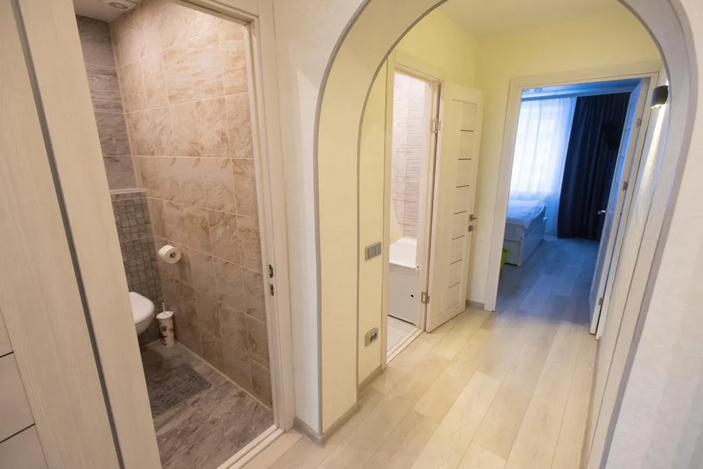 Теплая светлая квартира с видом на вулканы