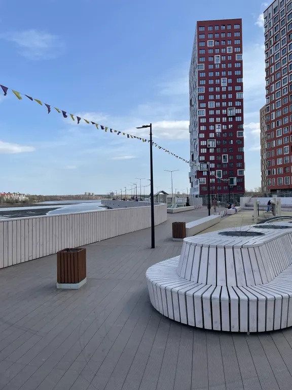 Квартира Атмосферные апартаменты на набережной рядом с термами — Екатеринбург