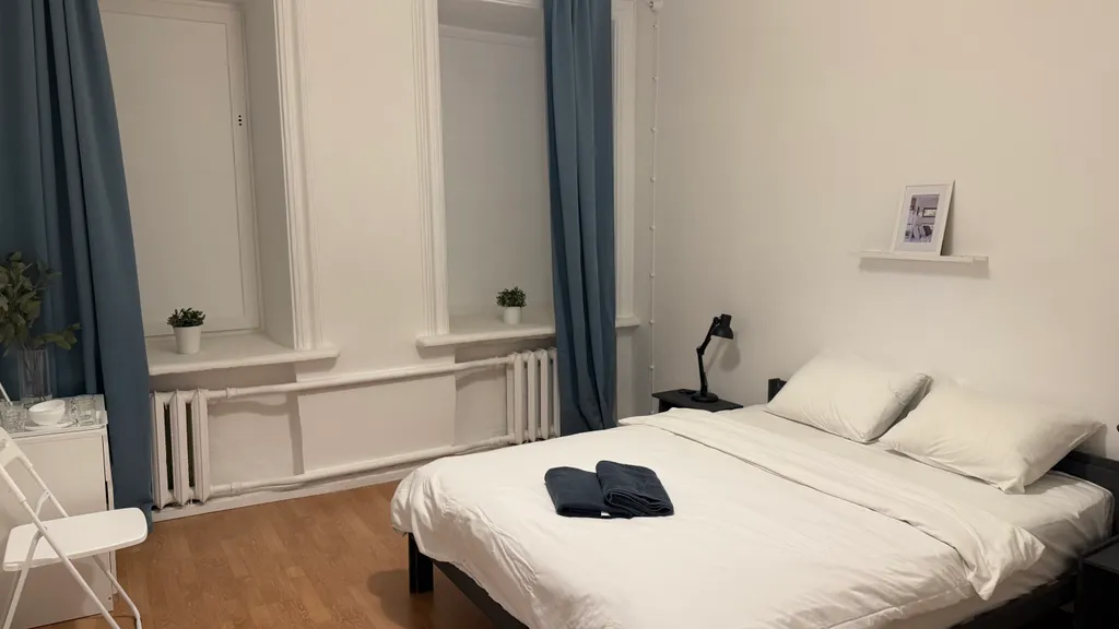 Просторная комната в скандинавском стиле у метро Парк Культуры