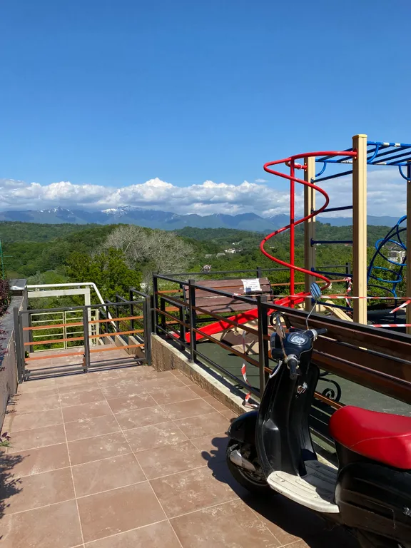 Квартира Квартира Бангли - студия в Балийском стиле — Адлер