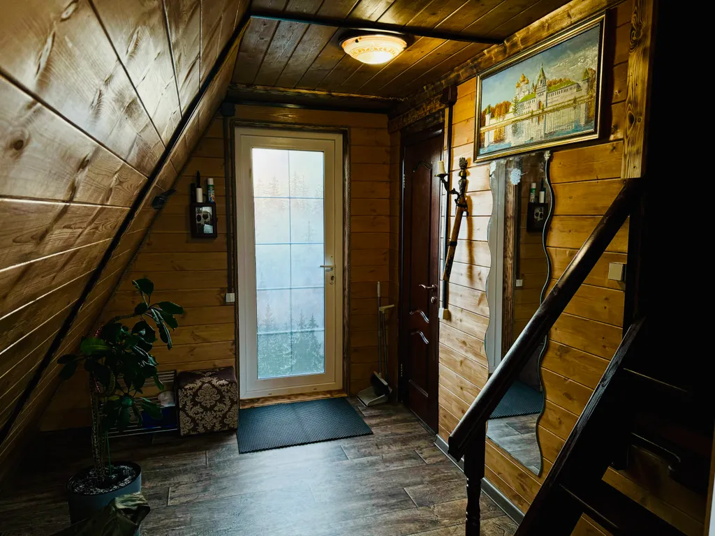 Уютный A-frame дом