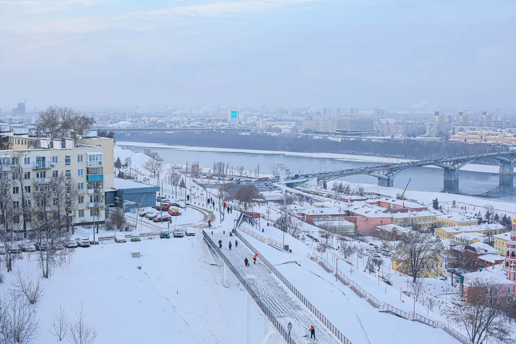 Видовая квартира в историческом центре города Нижнего Новгорода