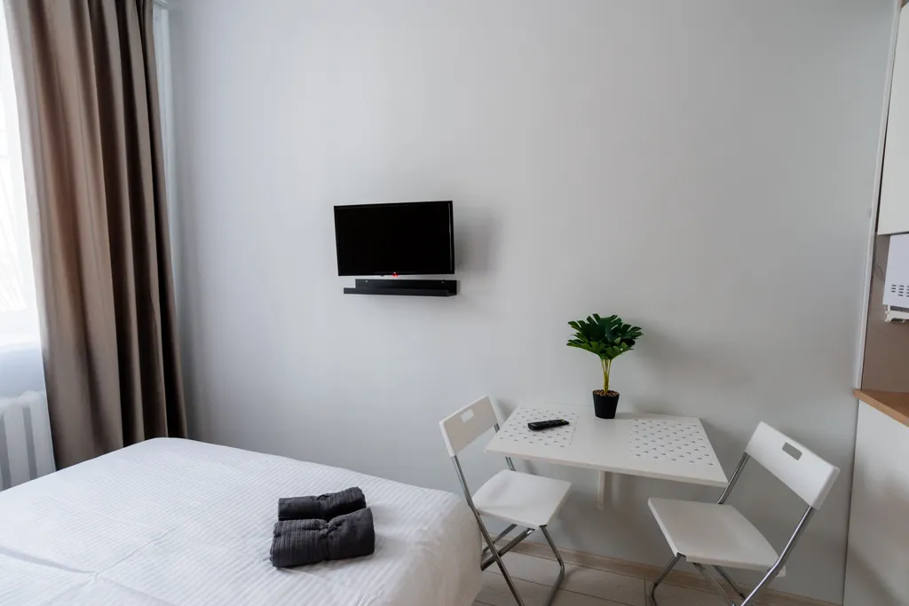 Квартира-студия с евроремонтом