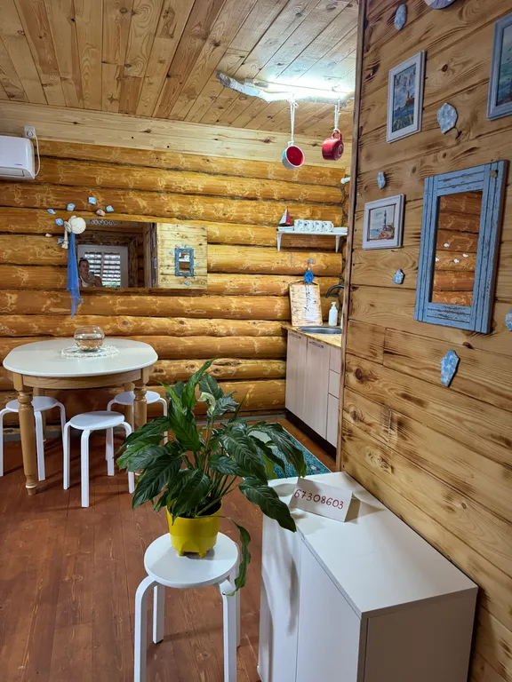 Коттедж Дом деревянный и кусочек леса под окном — аренда посуточно в Новороссийск