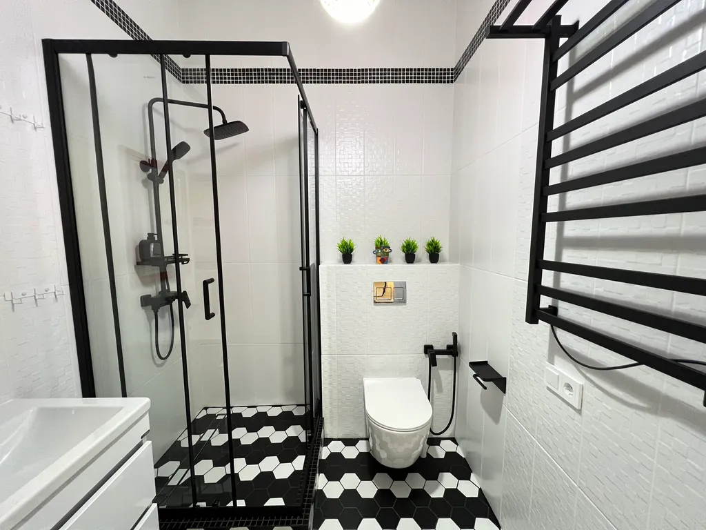 Квартира Квартира Яркая квартирка с кусочком моря — Геленджик