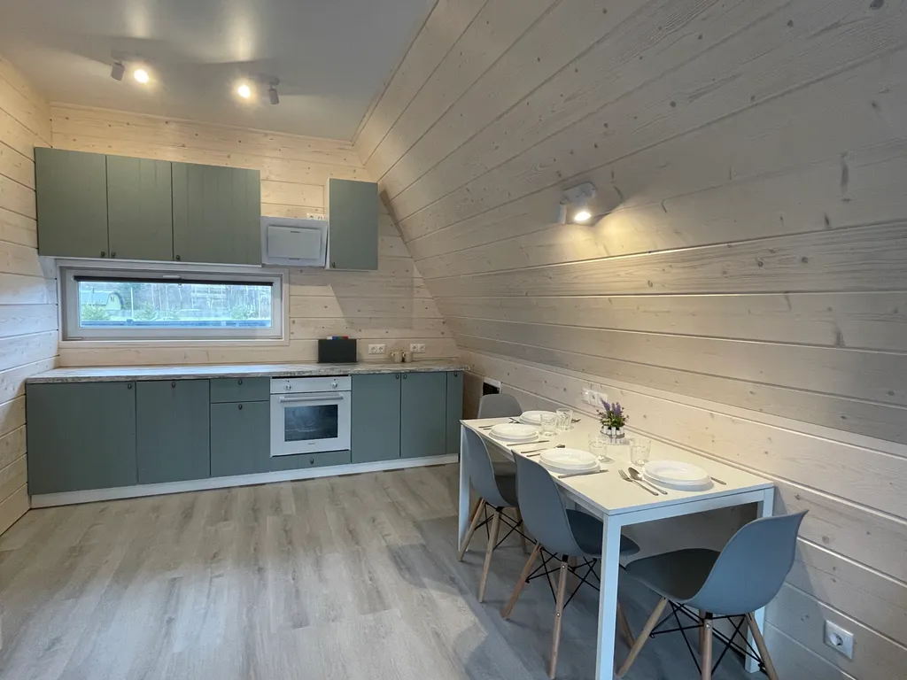 Коттедж Уютный дом аттик А-фрейм у Снетковского озера — Ларионово