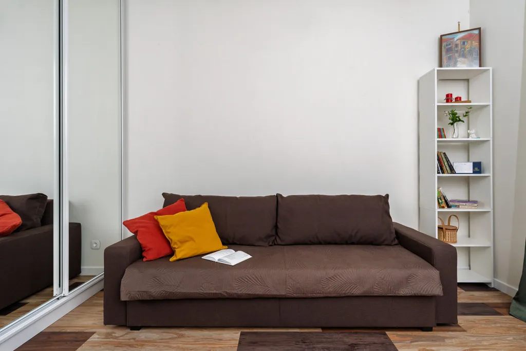 Двухкомнатная квартира с видом на город