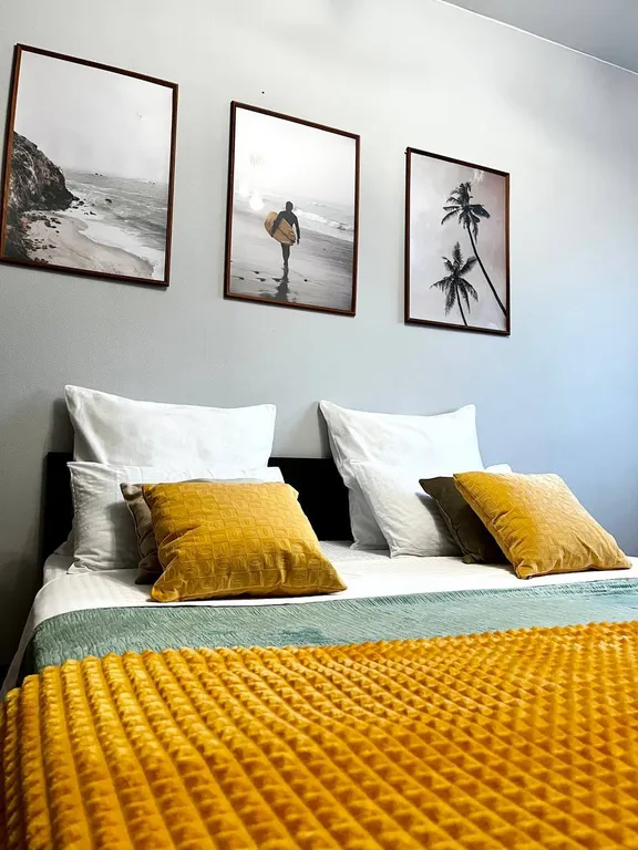 Светлая и удобная евродвушка