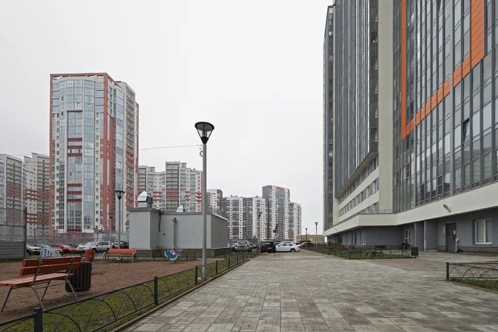 Квартира Квартира Уютная студия в ЖК Прибалтийский — Санкт-Петербург