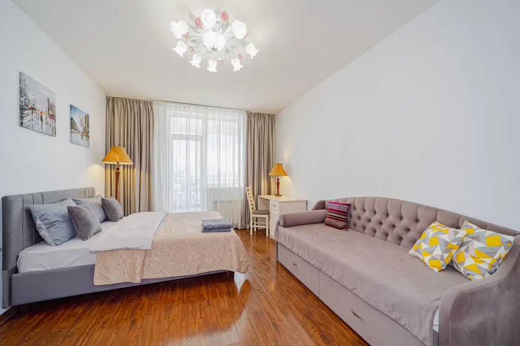 Просторная квартира рядом с Аквапарком