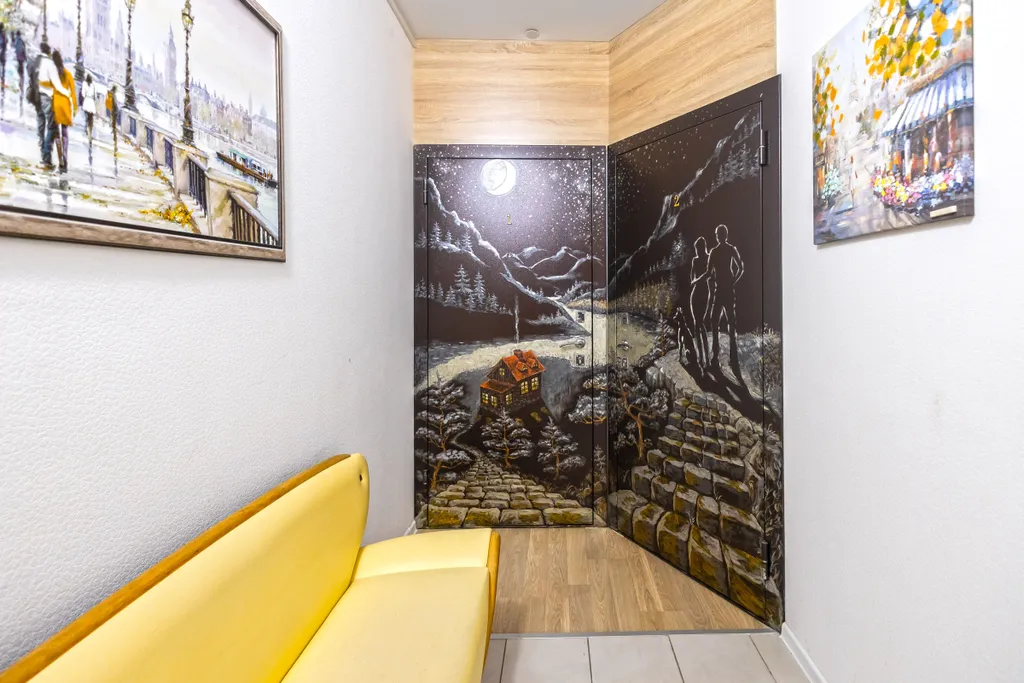 Бoльшaя стильная студия возле ТЦ Саларис