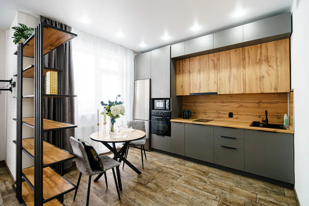 Апартаменты Лофт в ЖК Аквамарин с видом на реку