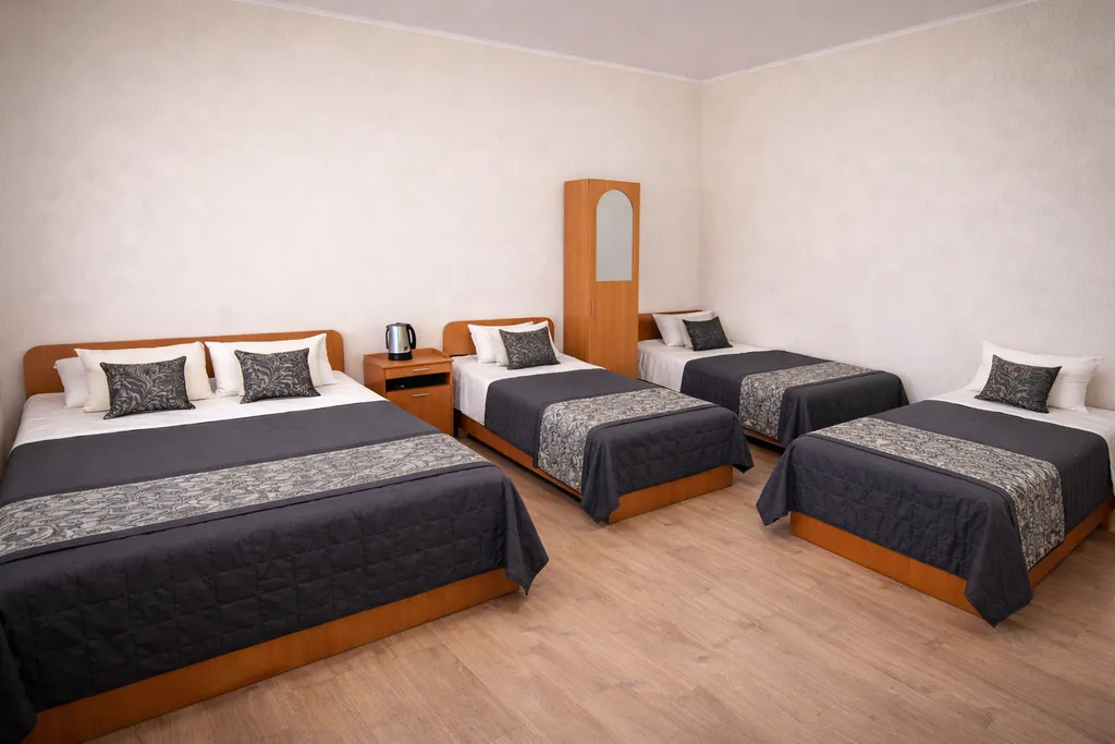 Квартира Первая линия у моря комната для 5 человек — Анапа