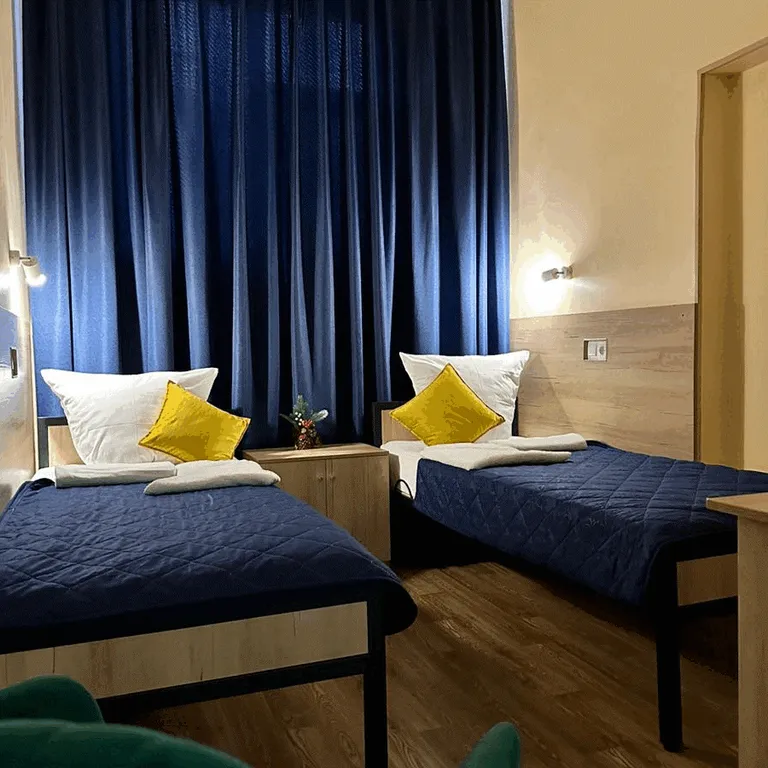 Квартира Двухместный стандарт с раздельными кроватями — аренда посуточно в Омск