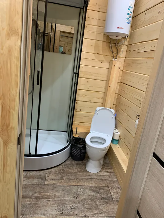 Домик в Геше: снег снаружи, тепло внутри