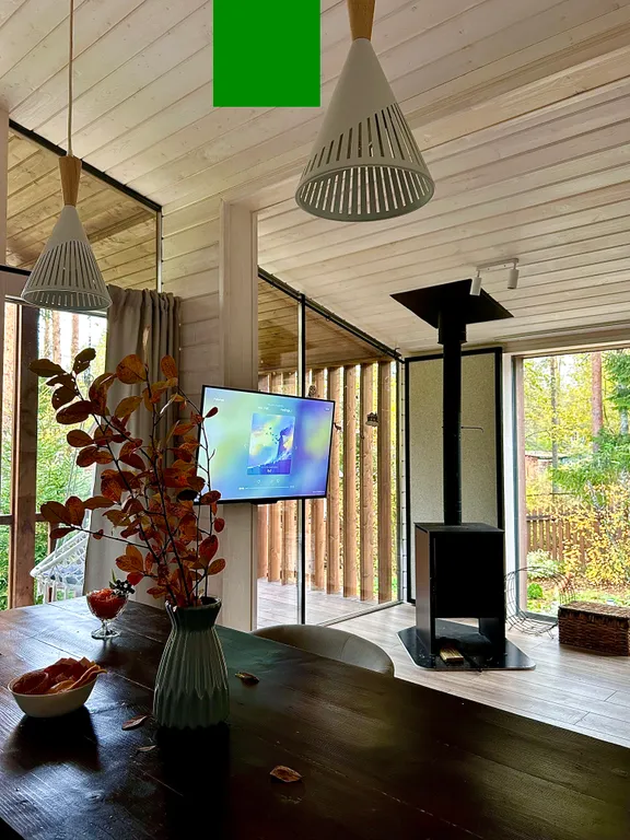 Коттедж Коттедж у озера с камином Сосновый Дом — Орехово