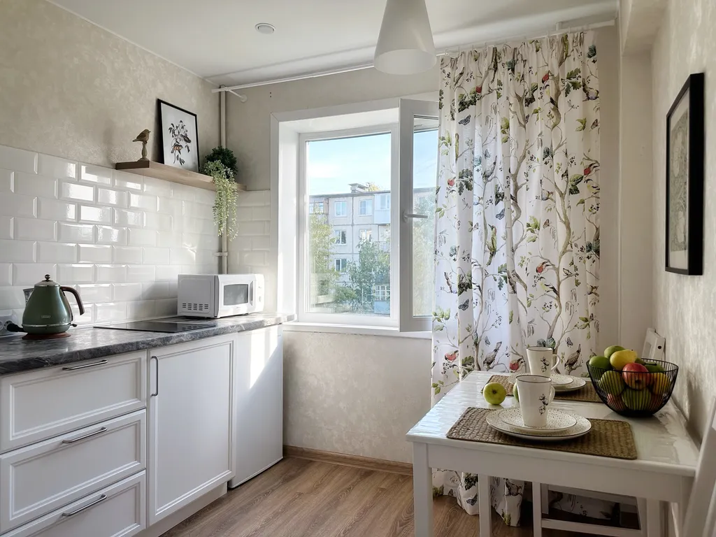 Светлая уютная квартира в классическом стиле