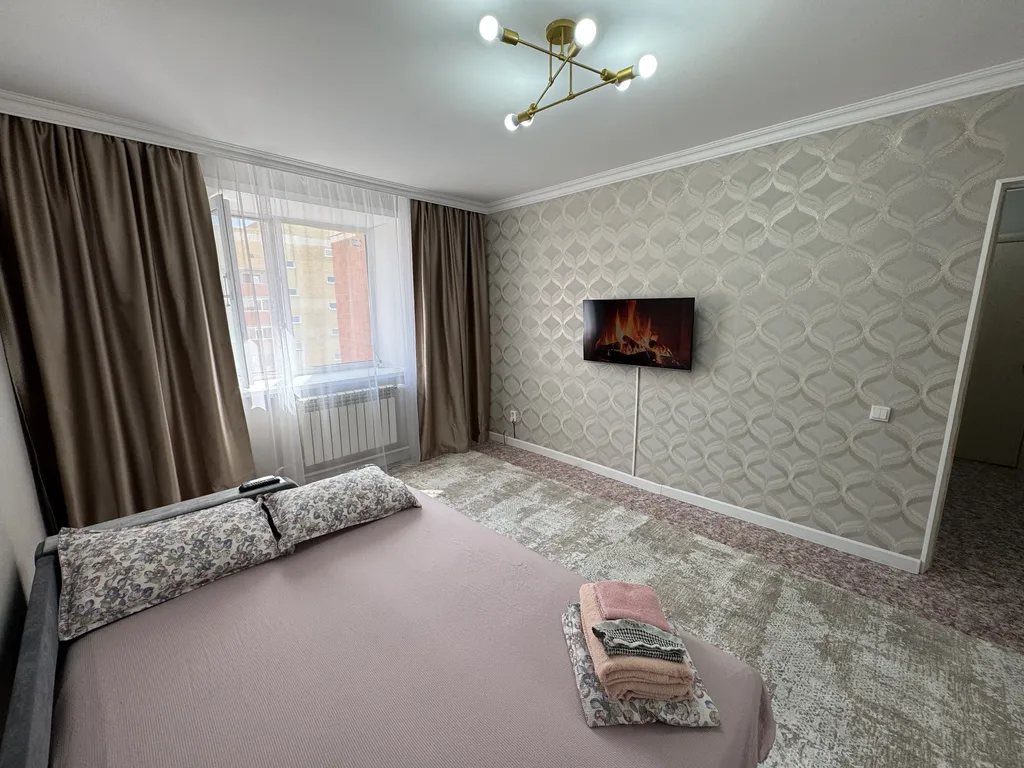 Комфортная однокомнатная квартира в жилом комплексе — аренда посуточно в Павлодар