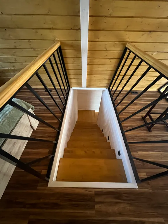 Чудесный домик A-frame с сауной Оливка