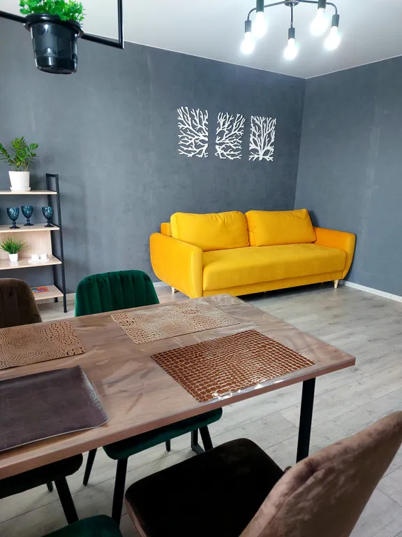 Апартамент с панорамным видом на Томь в центре города