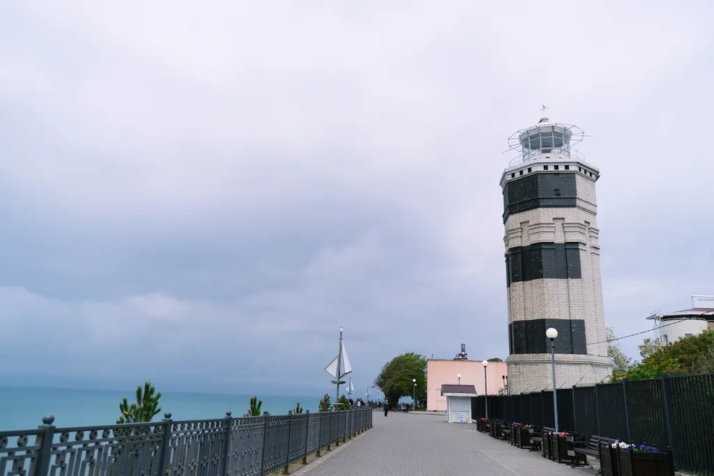 Дом у моря с зоной барбекю