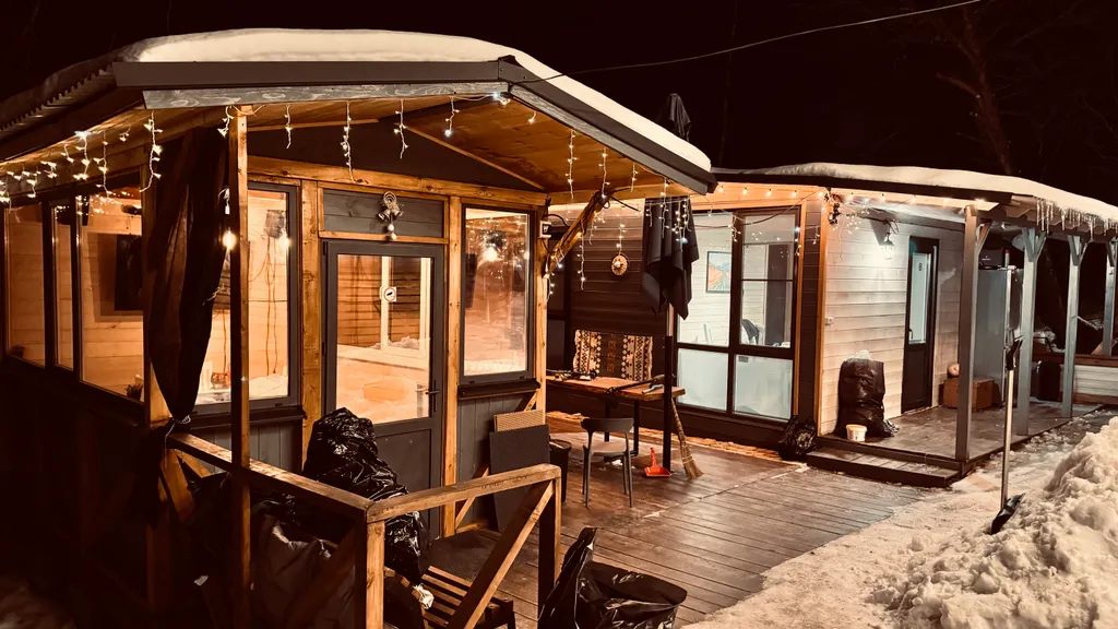 Шале с террасой и кухней 4 чел