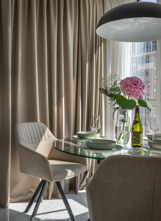 Стильная квартира с красивым видом