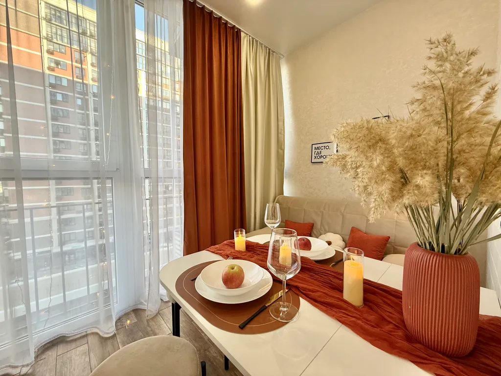 Квартира Квартира Мини-люкс Волшебный терракот — Краснодар