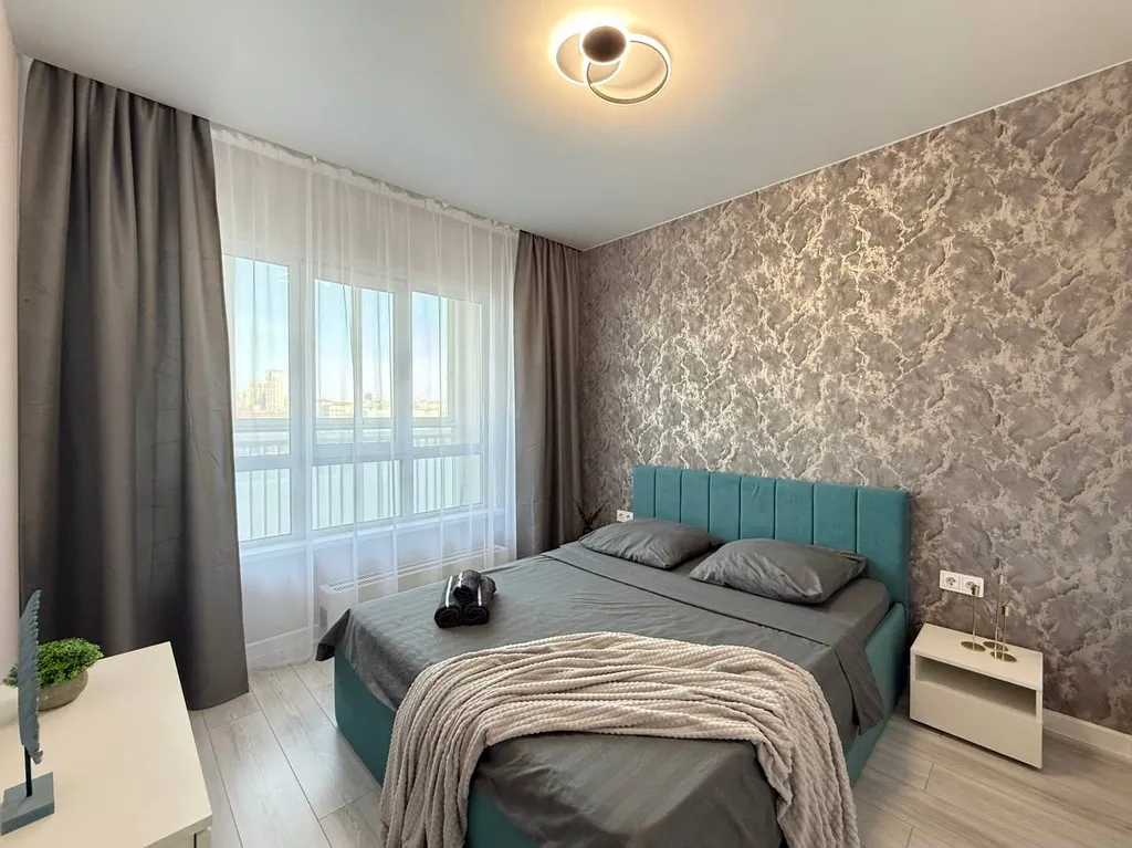 Просторная дизайнерская квартира возле аквапарка