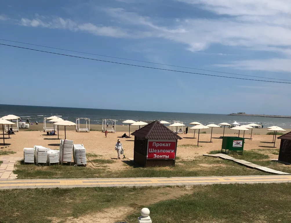 Новая квартира с евроремонтом напротив пляж Лагуна