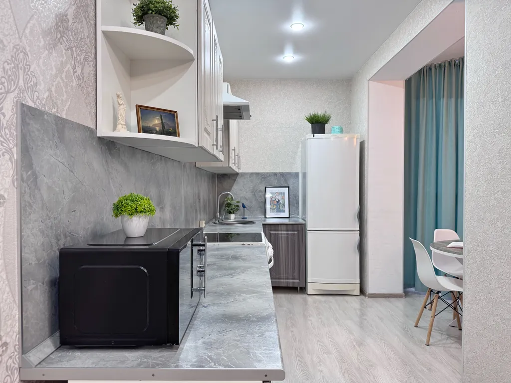 Уютная 2-комнатная квартира в новом доме в районе Театральной площади