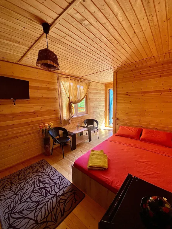 Номер в эко-домике улучшенный