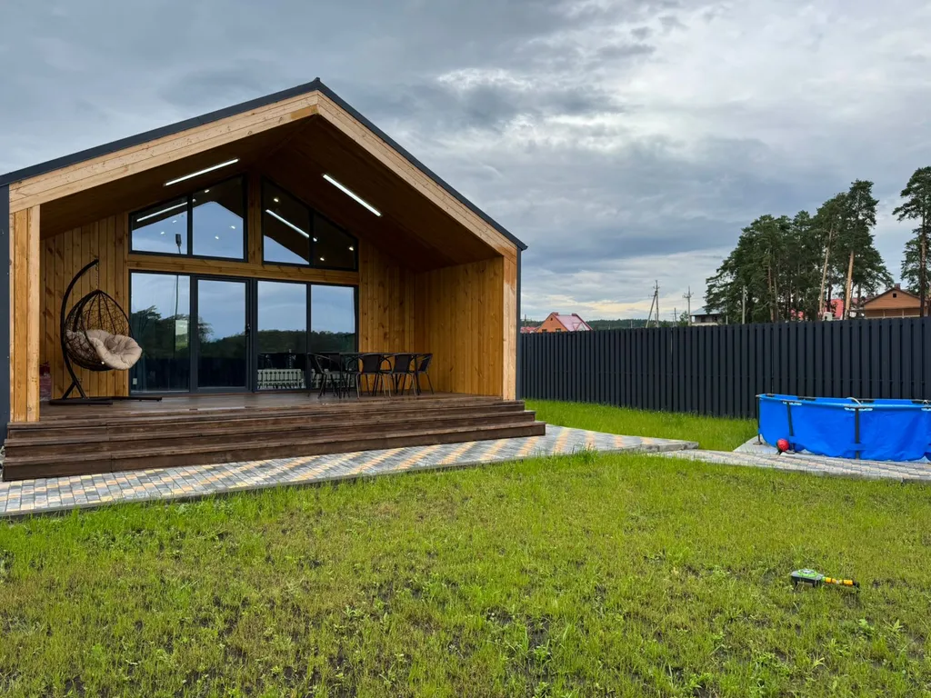 Коттедж Барнхаус Na_Holme RentPlaza с баней и бассейном — аренда посуточно в Волжский