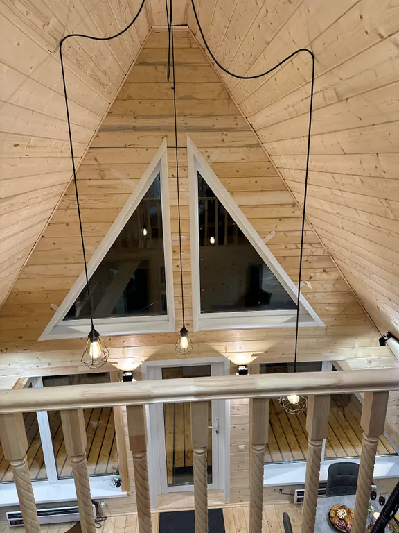 Новый Дом А-фрейм в Новом Неготино