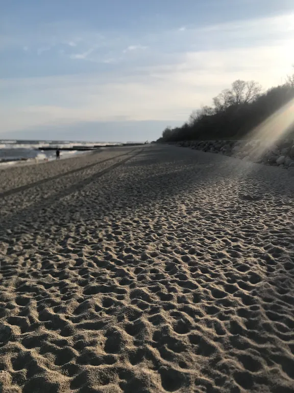 Квартира в 7 минутах ходьбы от лучшей части пляжа