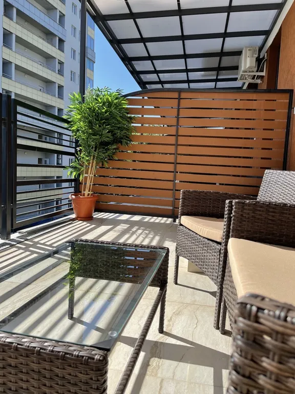 Апартаменты с террасой с прямым видом на море