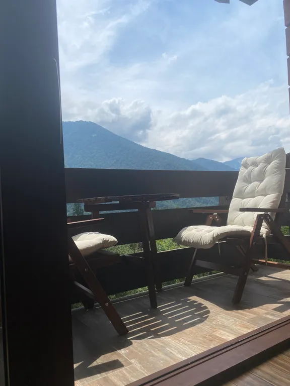 Идеальные апартаменты с видом на горы, в самом сердце Красной поляны