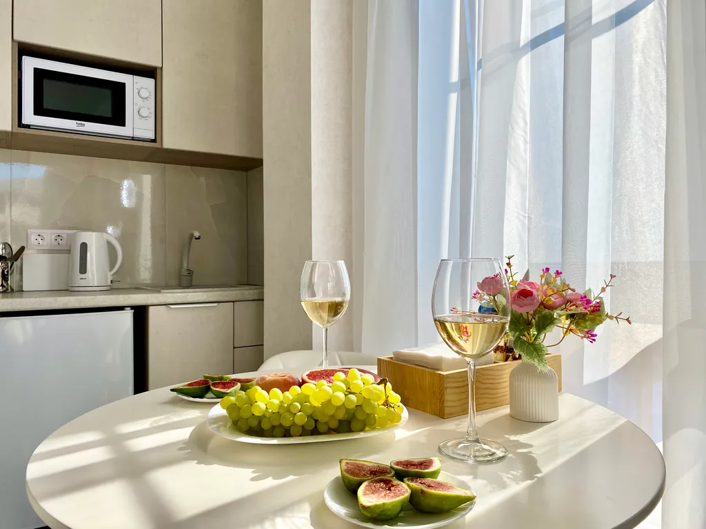 Квартира Комфорт студия с видом на море и реку — Лазаревское