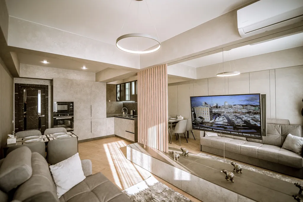 Квартира Современная евродвушка вблизи СТК Горный Воздух — аренда посуточно в Южно-Сахалинск