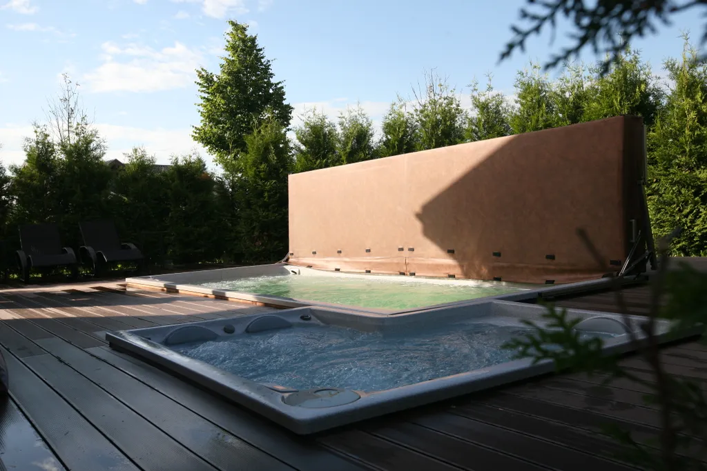 Коттедж Спа-коттедж с сауной, а так же бассейном и джакузи под открытым небом — Можайск