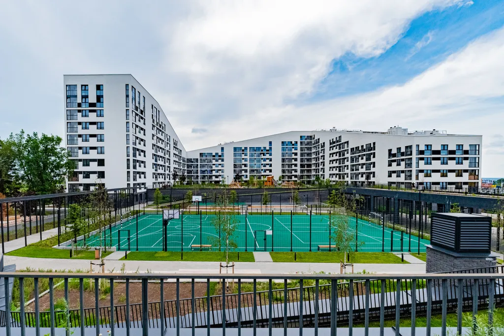 Красивая студия в жк с парком