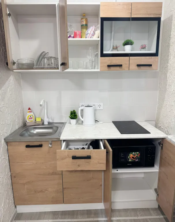 Светлая, уютная студия