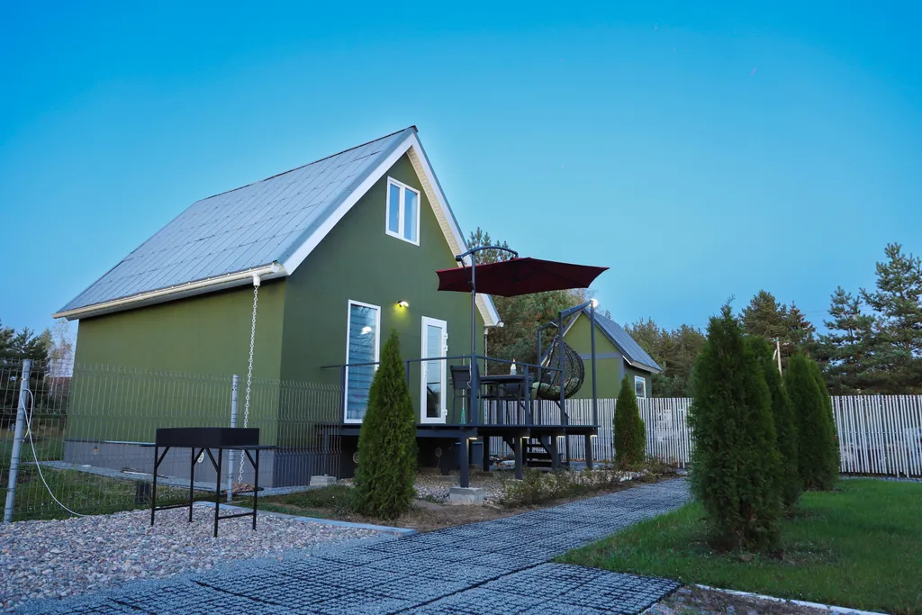 Уютный домик на краю деревни