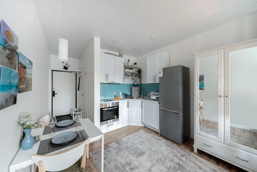 Аппартаменты Blue с кроватью-подиумом