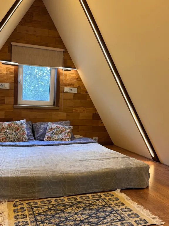 Уютный a-frame дом